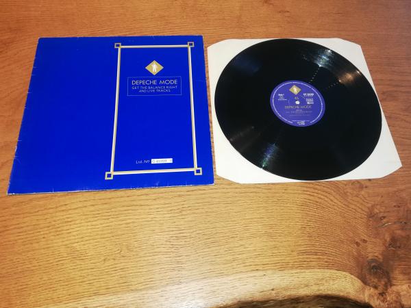 Depeche Mode Get the Balance right and Live Tracks LTD.NO. 41999 1983 Mute Records 136.800 Deutsche Pressung VG+/VG